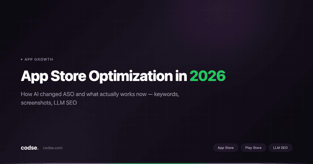 App Store Optimization in 2026: How AI Changed ASO and What Actually Works Now